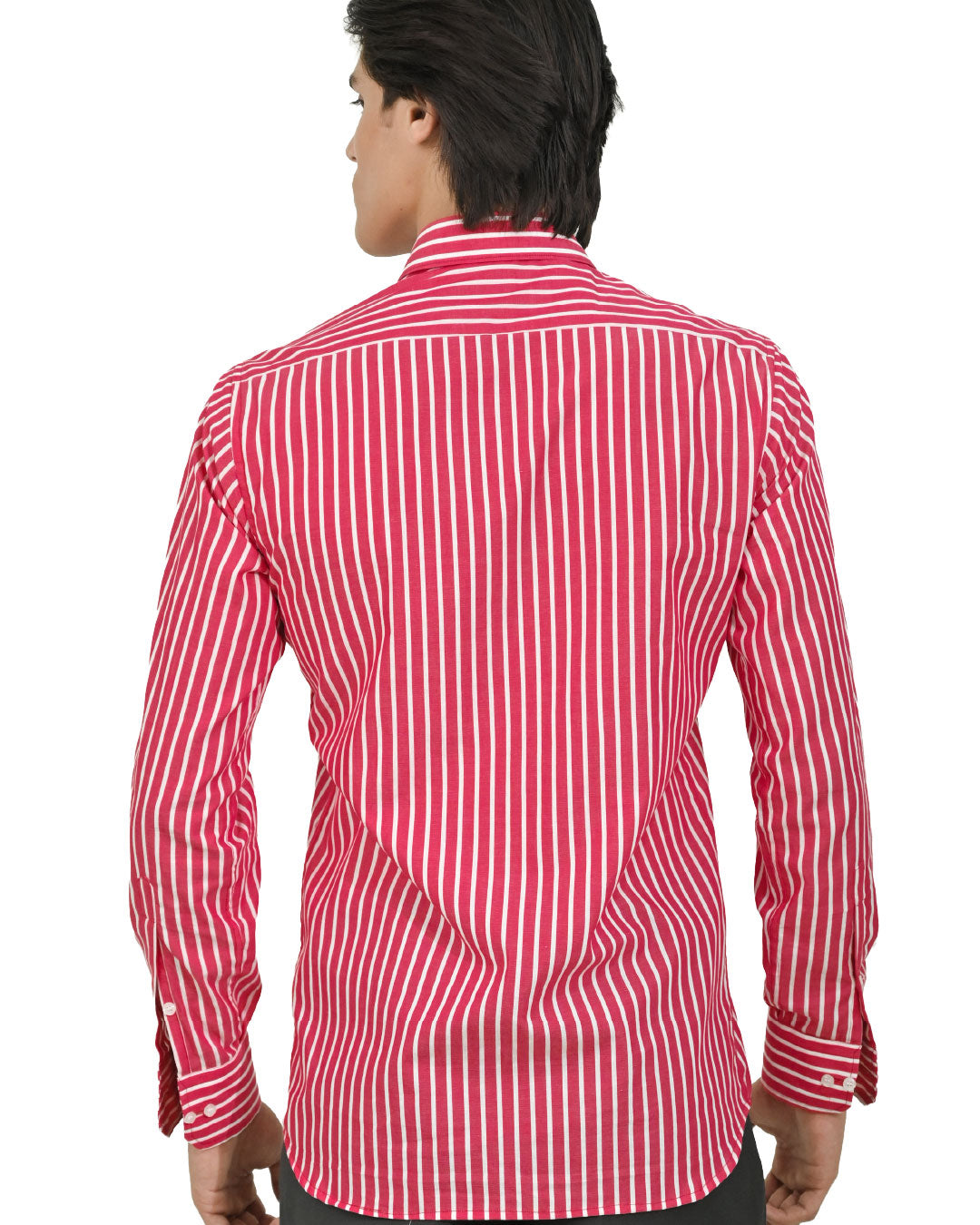 Vertical Striped Cotton Shirt