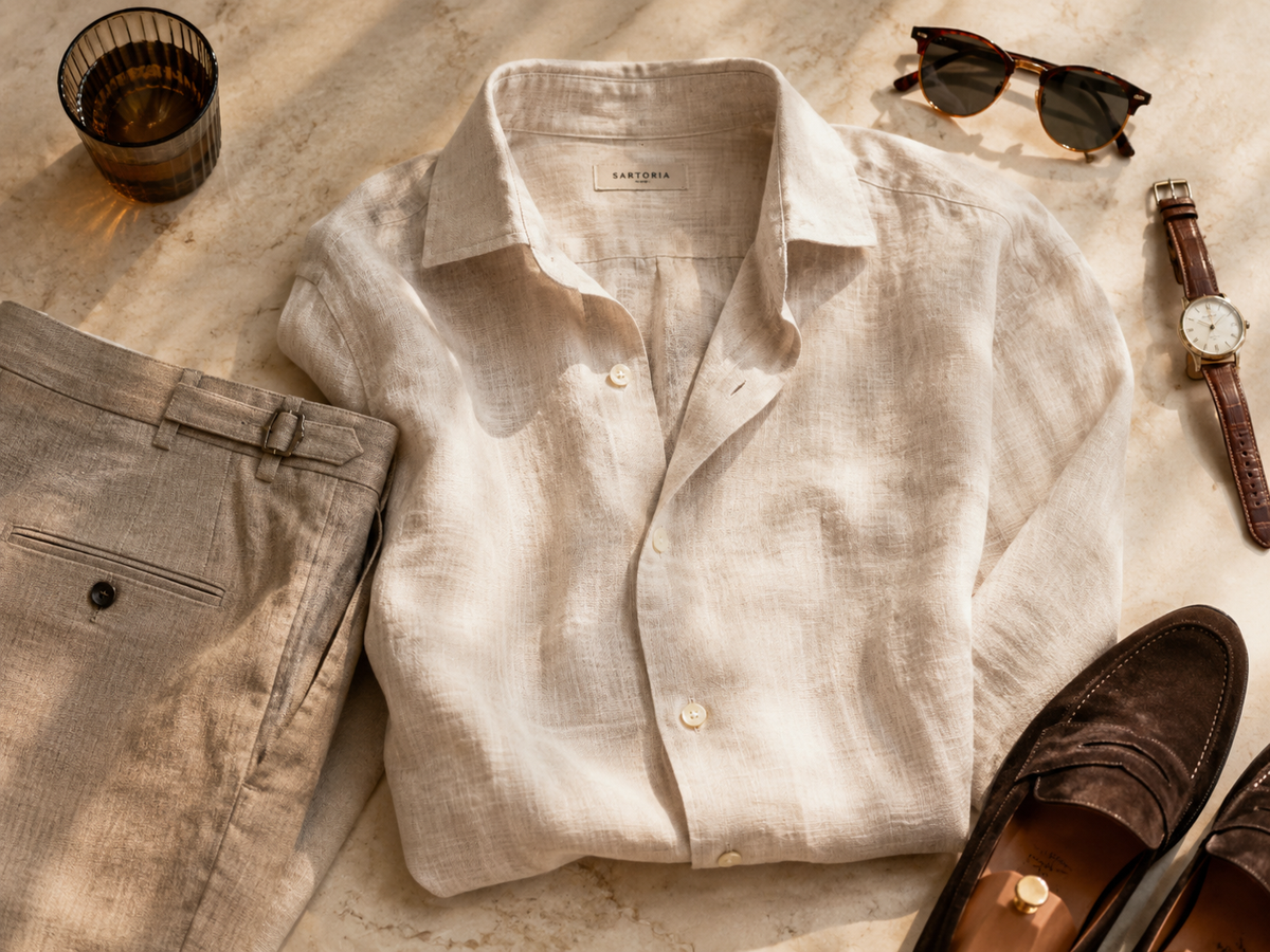 Linen Fabric Explained | Sartoria Fabric Guide
