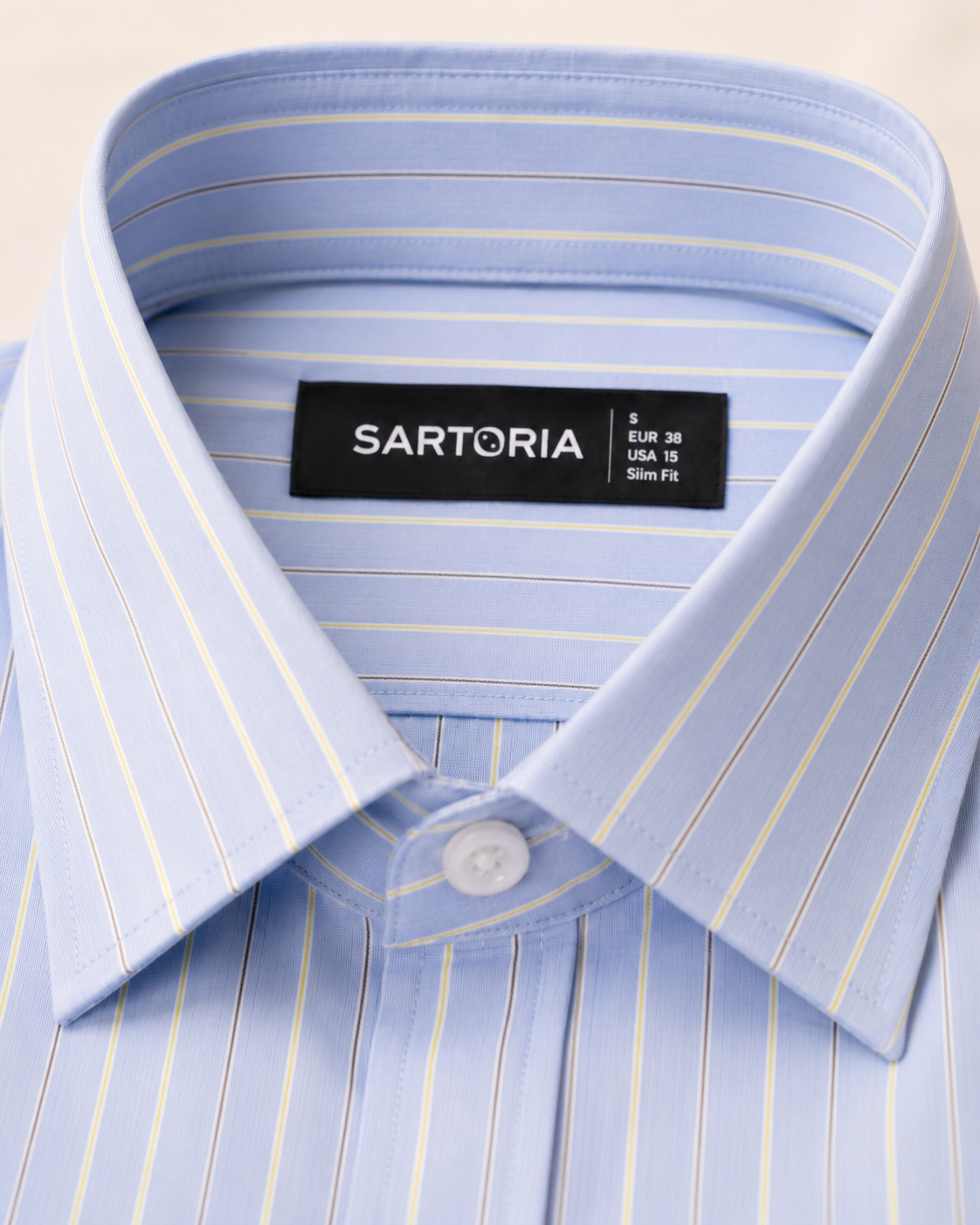 The Amalfi Sky Bengal Stripe Shirt