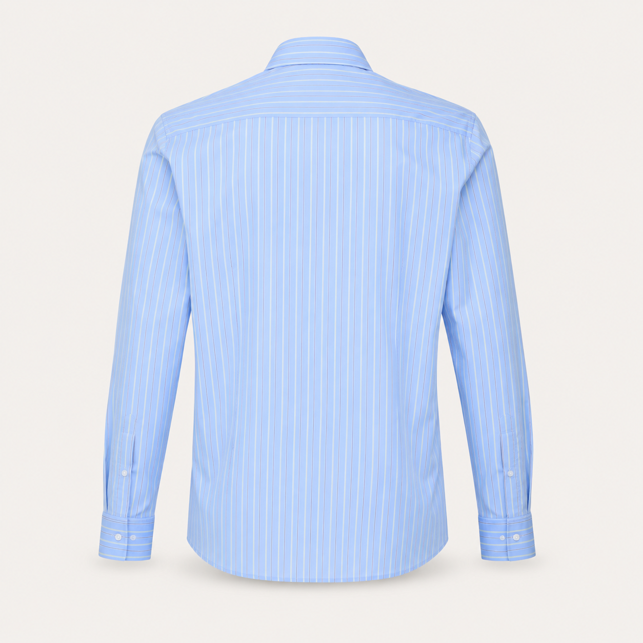 Skyline Blue Pinstripe Cotton Shirt