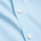 Plain Blue Cotton Formal Shirt