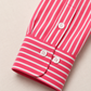 The Verona Crimson Candy  Stripe Shirt