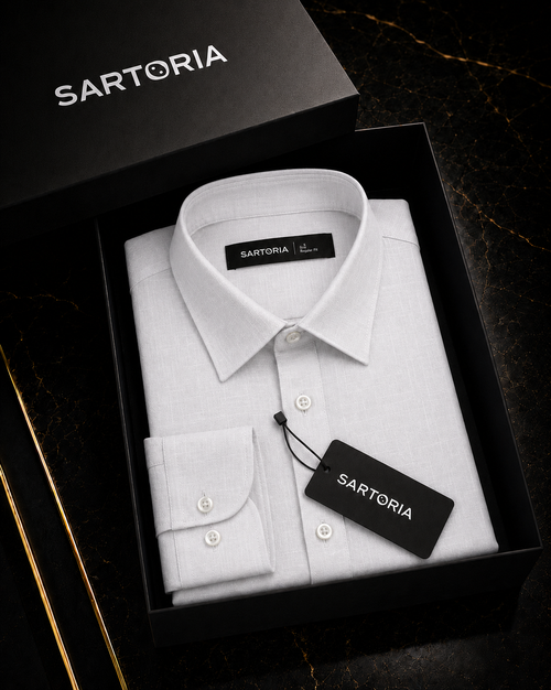 Ostuni White Linen Shirt