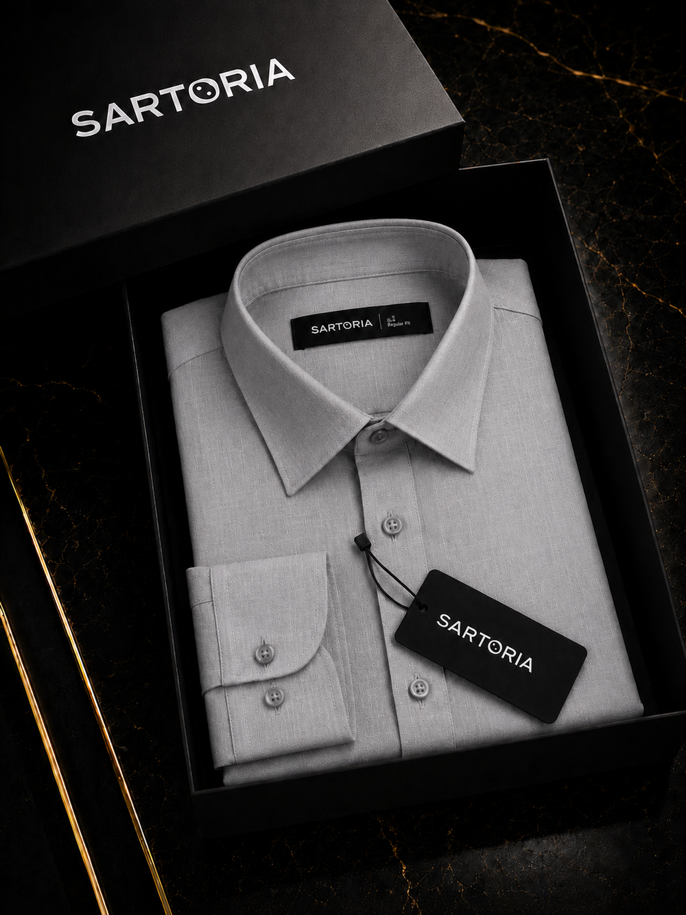 The Sicily Grey Linen Shirt
