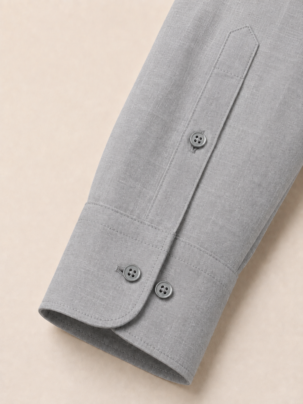 The Sicily Grey Linen Shirt