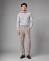 The Sicily Grey Linen Shirt