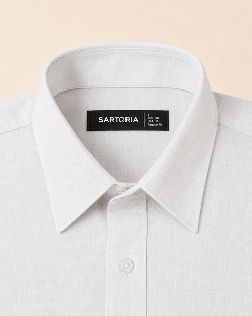 Ostuni White Linen Shirt