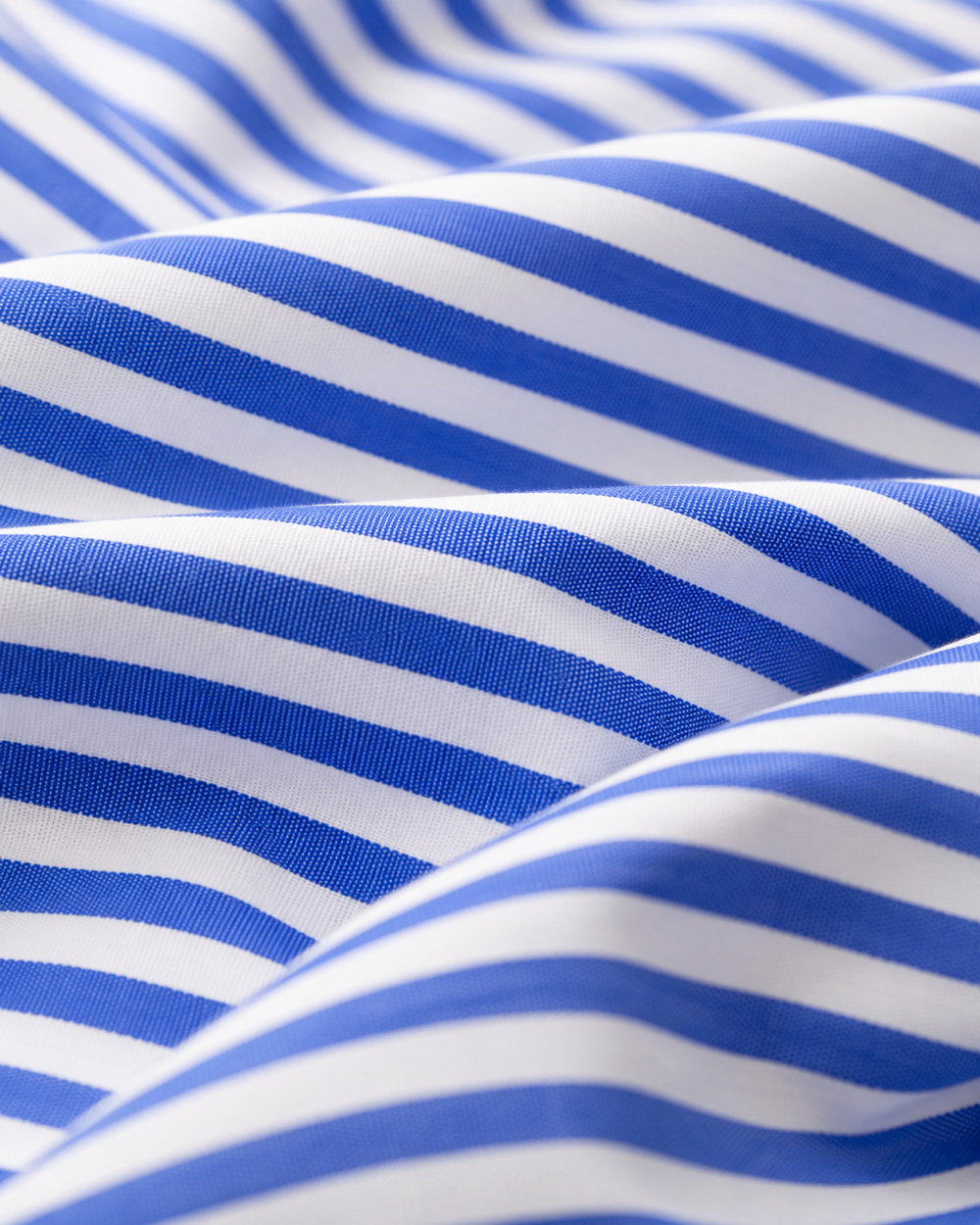 Genova Royal Blue Pencil Stripe Shirt