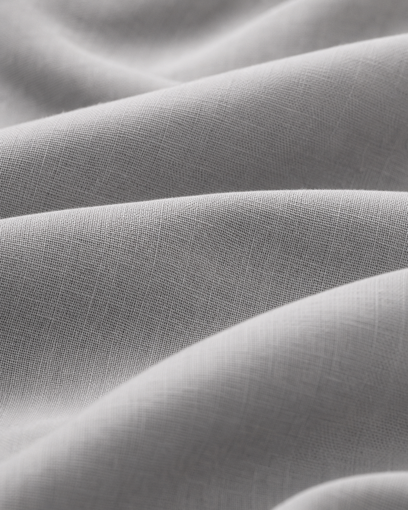 The Pearl Grey Linen Shirt