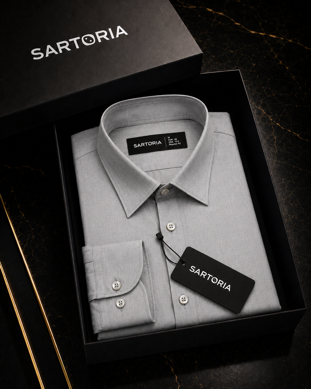 The Pearl Grey Linen Shirt