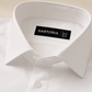 The Venezia Pure White Self-Stripe Shirt
