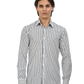 Vertical Striped Cotton Shirt