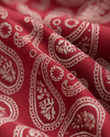 Verona Burgundy Paisley Jamawar Tie
