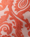Amalfi Coral Paisley Jacquard Tie