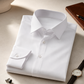 Self Lining White Cotton Shirt