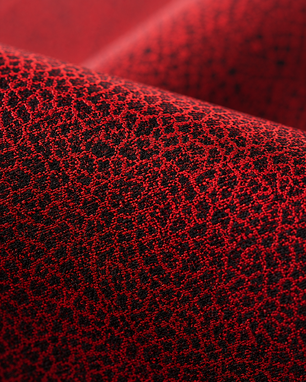Rosso Nero Textured Statement Tie