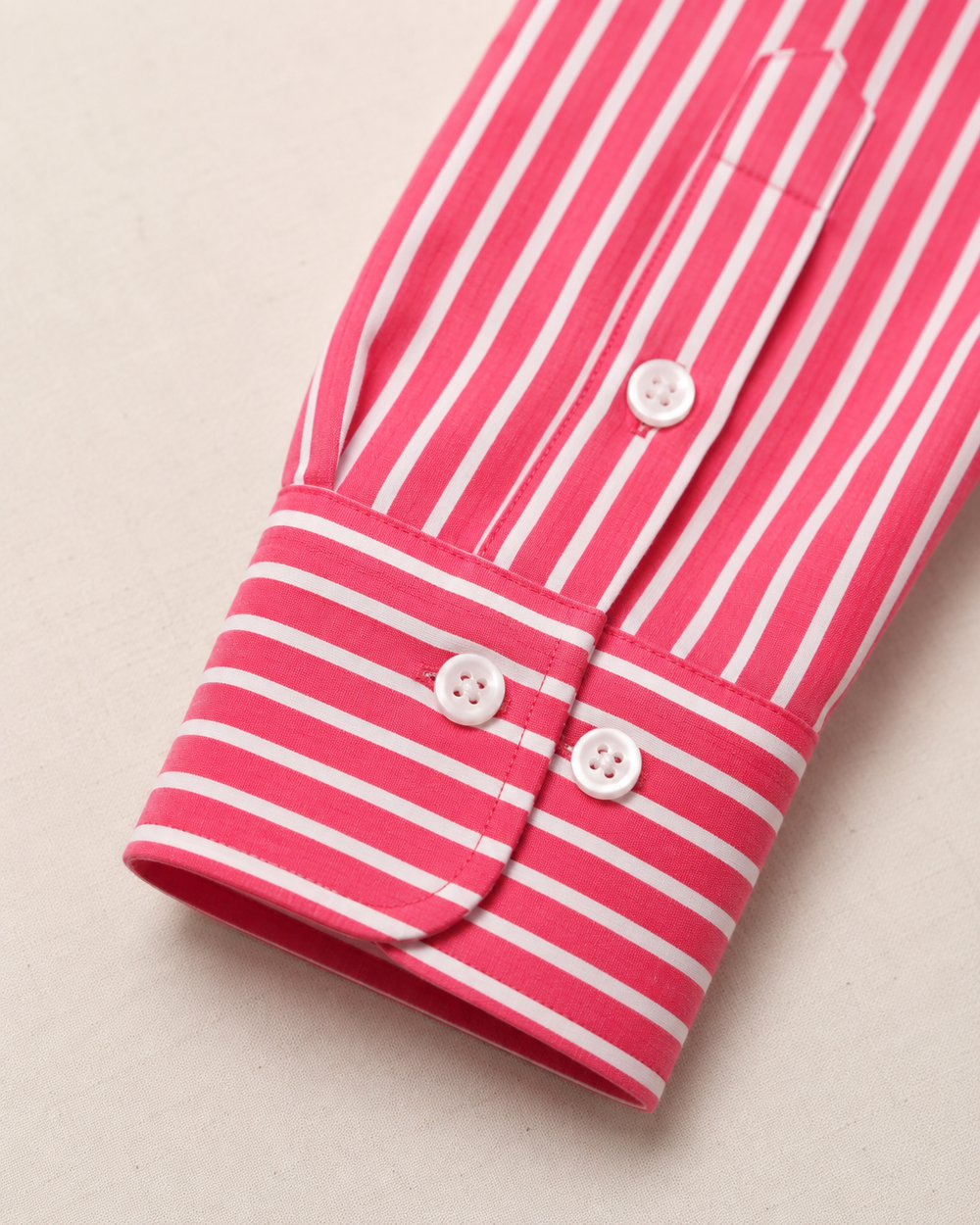 Verona Crimson Candy Stripe Shirt