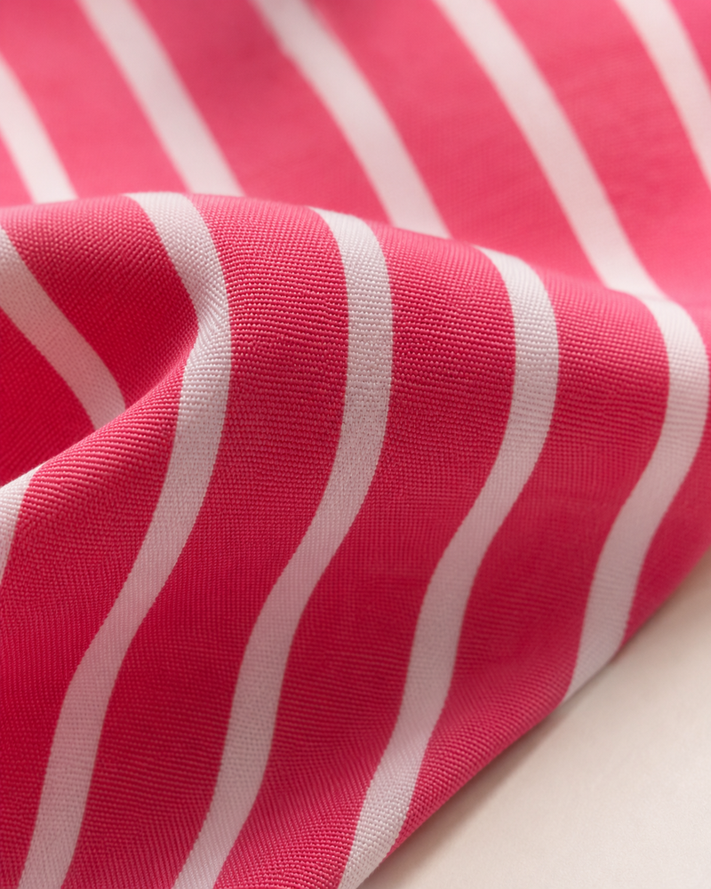 Verona Crimson Candy Stripe Shirt