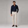 Portofino Navy Linen Shirt