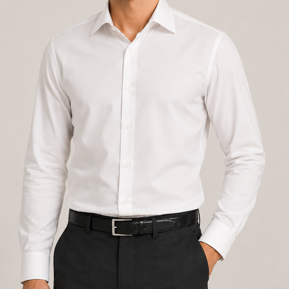 Roma Classic White Shirt